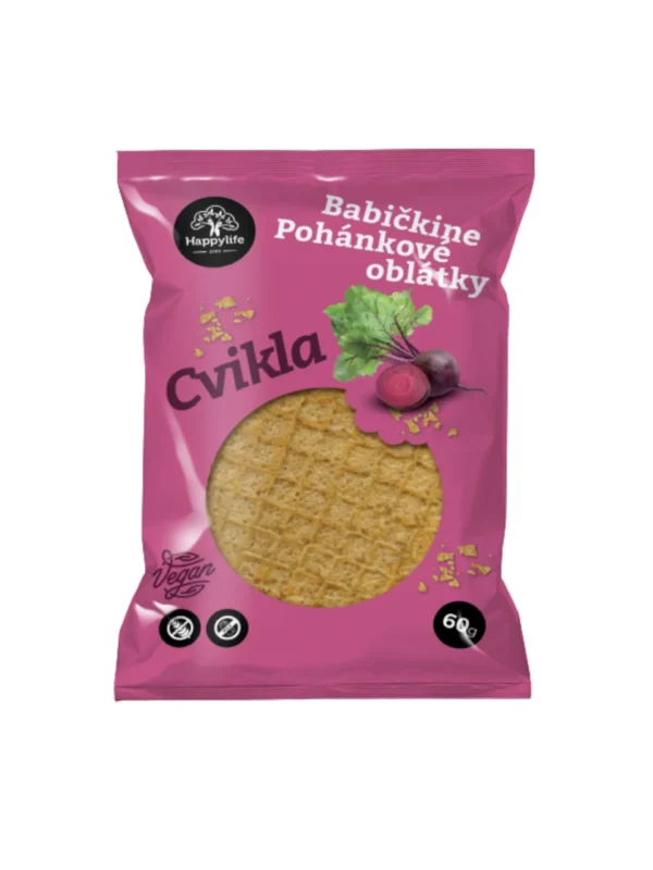 Oblátky Babičkine pohánkové cvikla 60 g